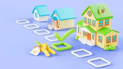 Щанд на конференция за недвижими имоти