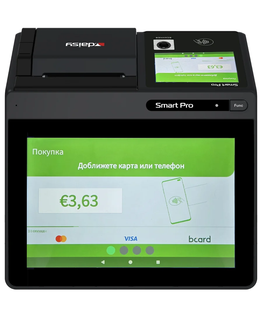 POS terminal and cash register