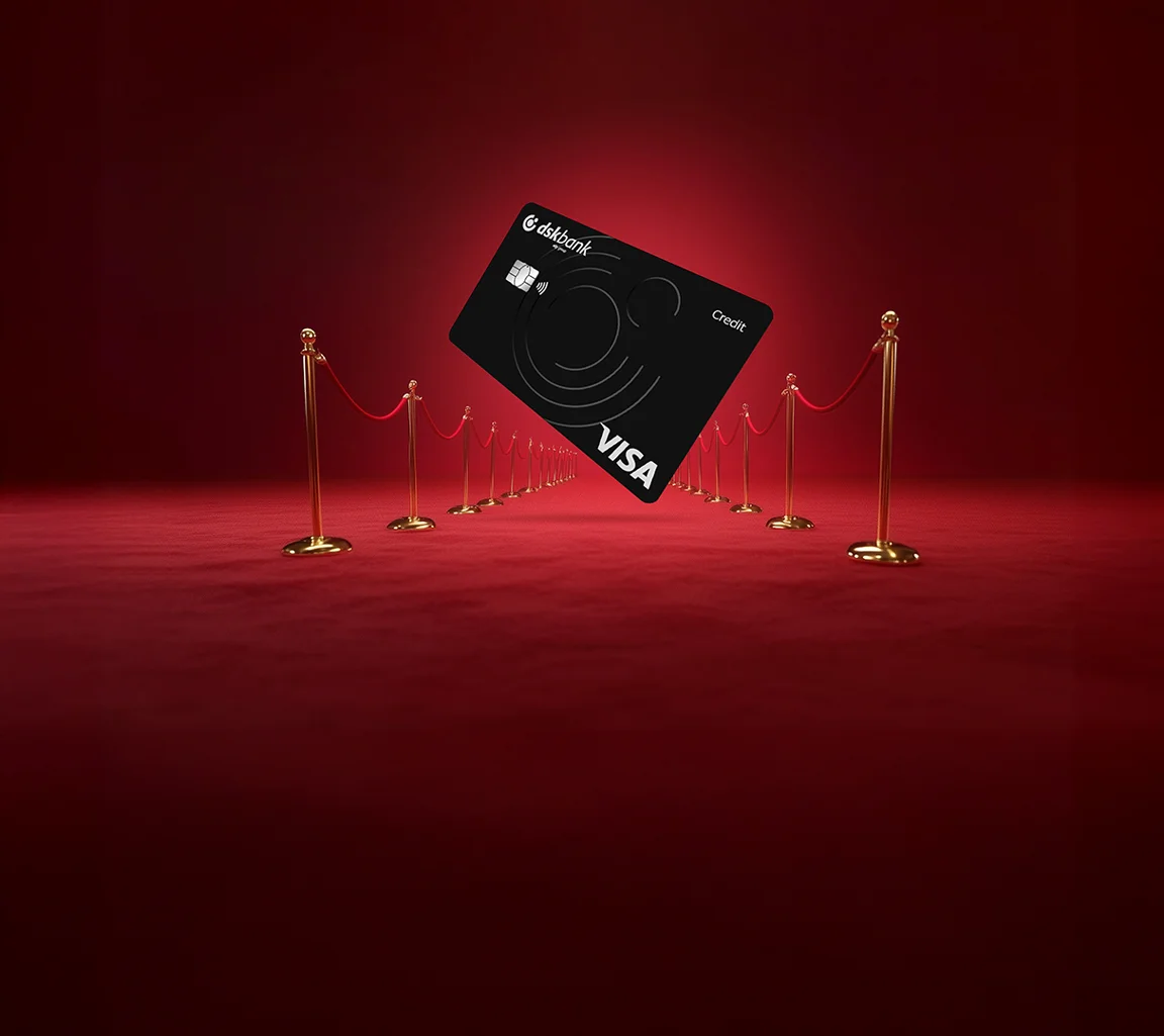 Credit card from DSK Bank