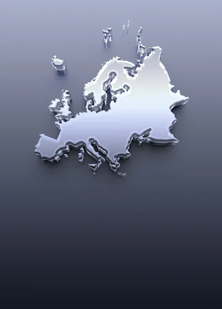 Карта на Европа