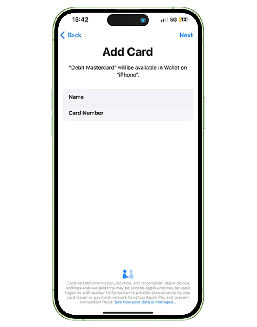 Добавяне на карта