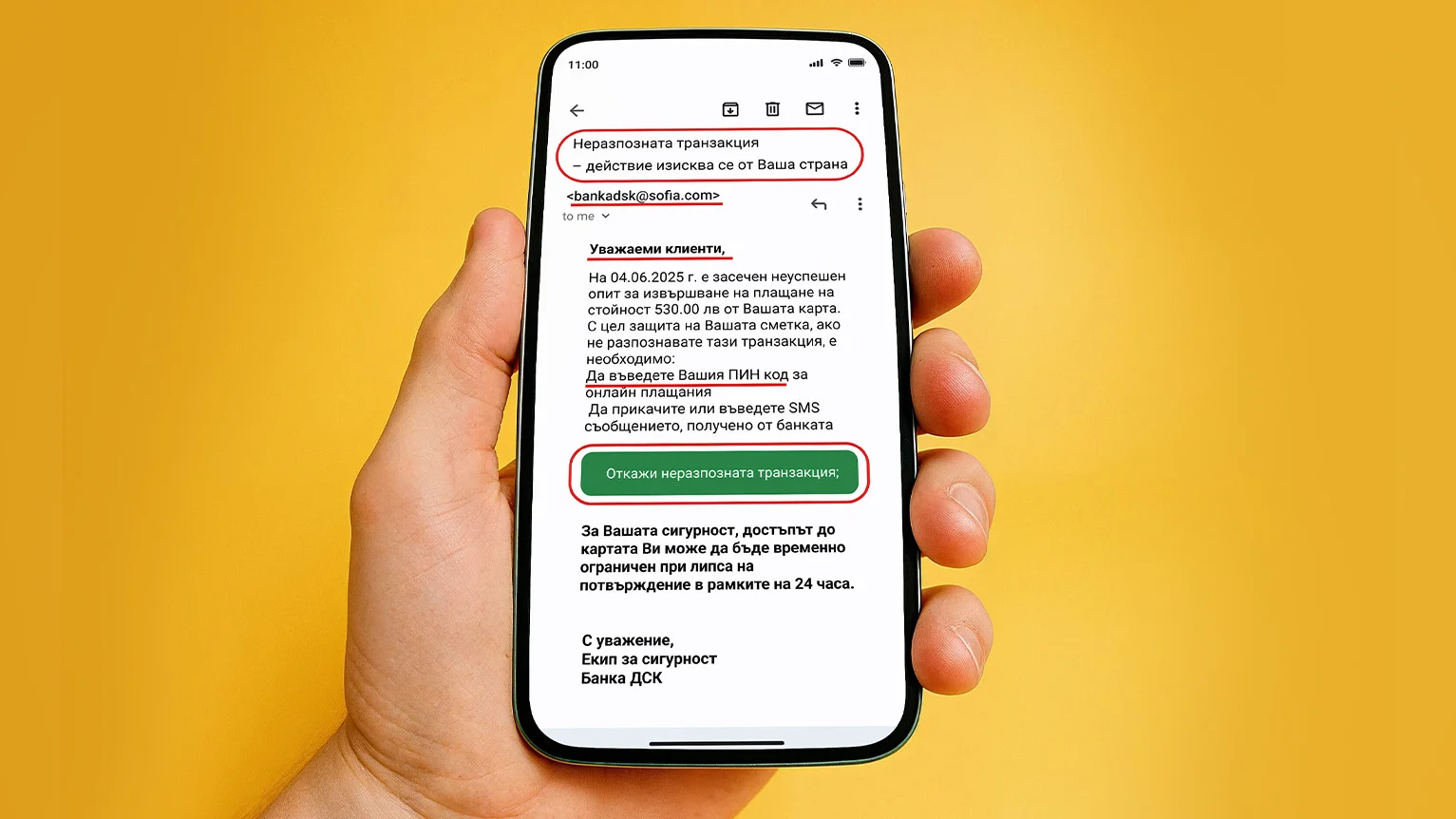 Съвети за фишинг