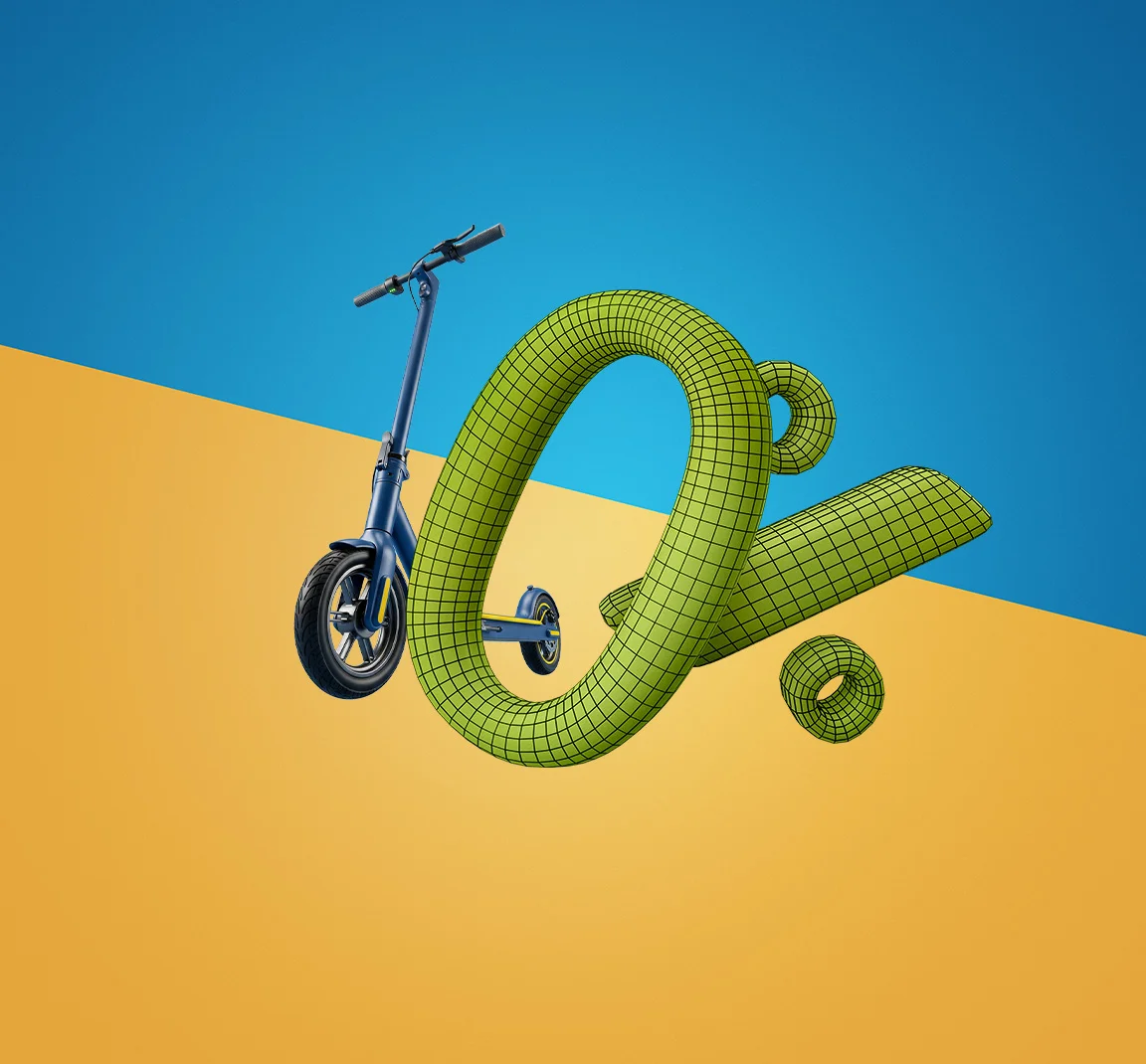 Електрическа тротинетка с 0% лихва