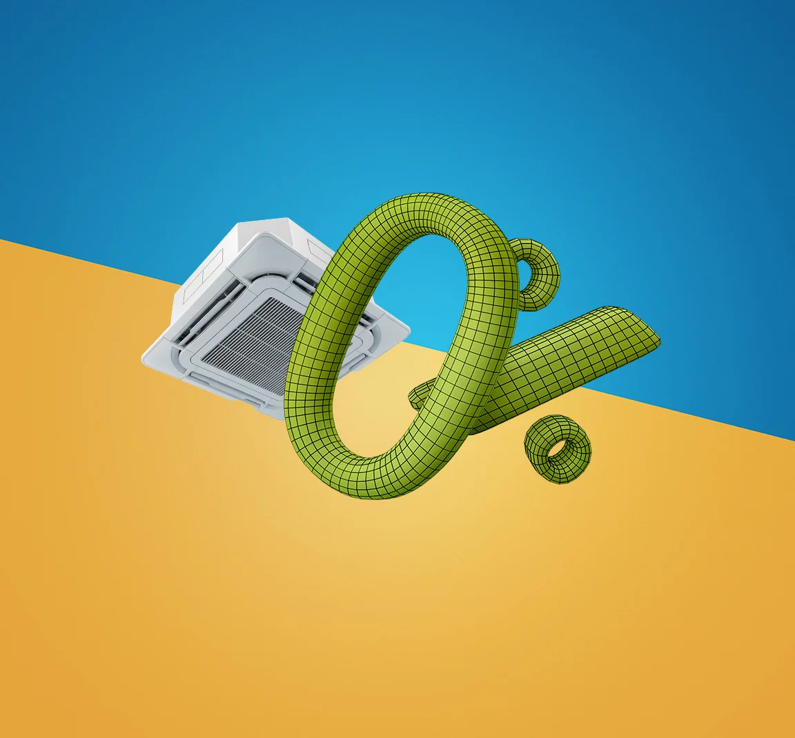 Климатик на вноски