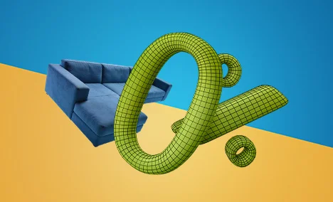 Стилен диван за хола