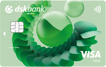 Debit cards by DSK Bank