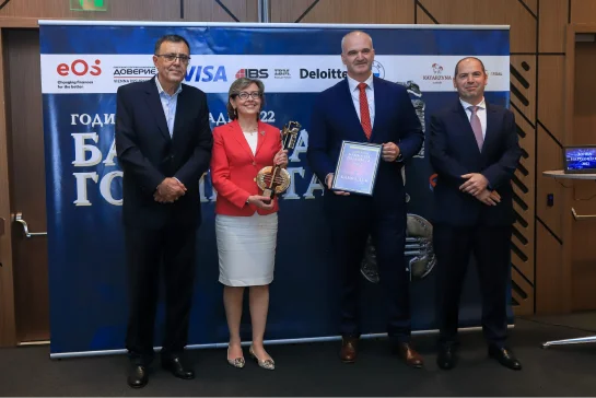 Банка ДСК е банка на годината за 2022