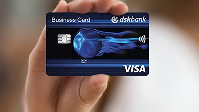 Безконтактни бизнес дебитни карти от Банка ДСК