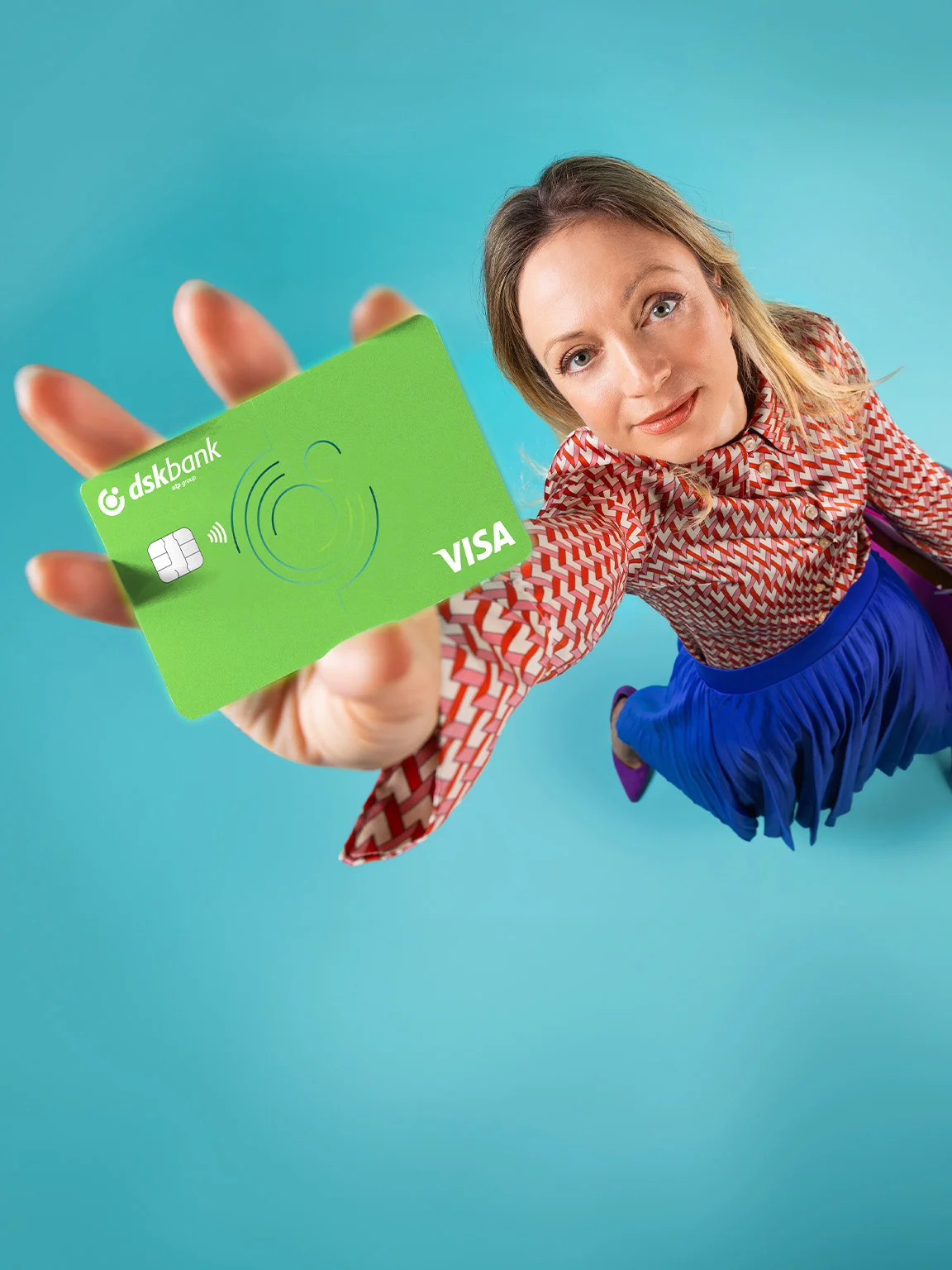 New Visa debit and credit card